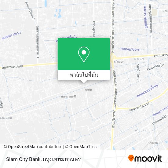 Siam City Bank แผนที่