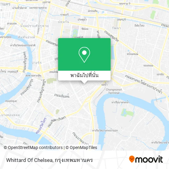 Whittard Of Chelsea แผนที่