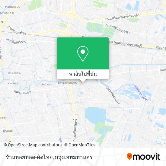 ร้านหอยทอด-ผัดไทย แผนที่