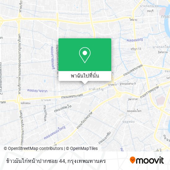 ข้าวมันไก่หน้าปากซอย 44 แผนที่