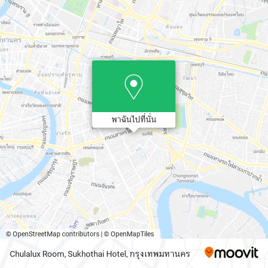 Chulalux Room, Sukhothai Hotel แผนที่