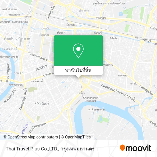 Thai Travel Plus Co.,LTD. แผนที่