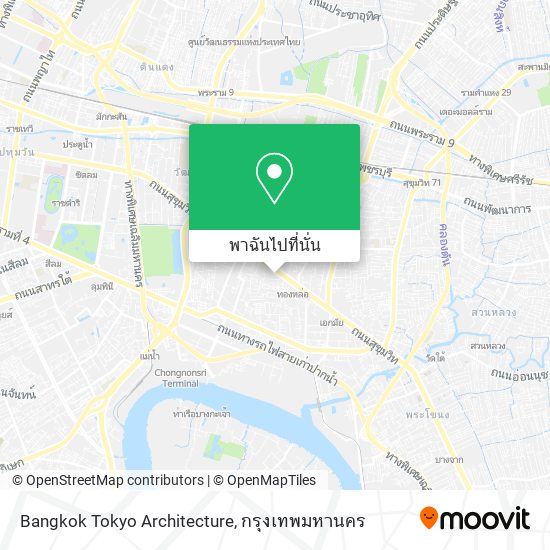 Bangkok Tokyo Architecture แผนที่