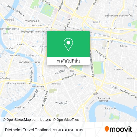 Diethelm Travel Thailand แผนที่