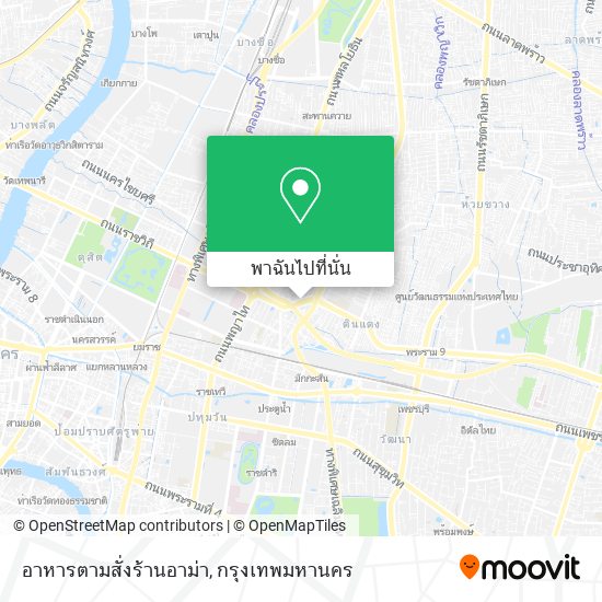 อาหารตามสั่งร้านอาม่า แผนที่