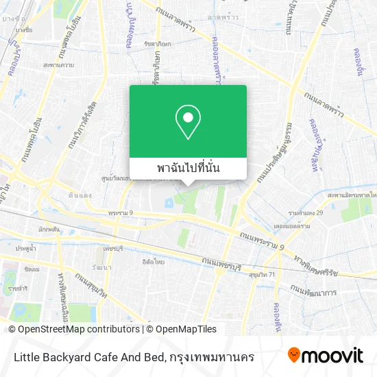 Little Backyard Cafe And Bed แผนที่