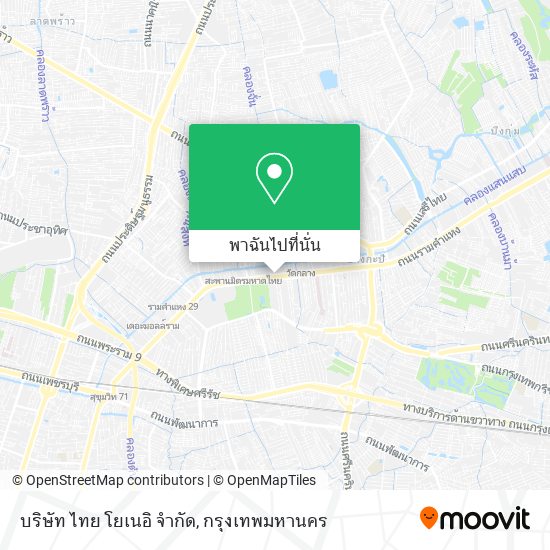 บริษัท ไทย โยเนอิ จำกัด แผนที่