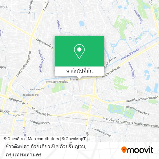 ข้าวต้มปลา ก๋วยเตี๋ยวเป็ด ก๋วยจั๊บญวน แผนที่