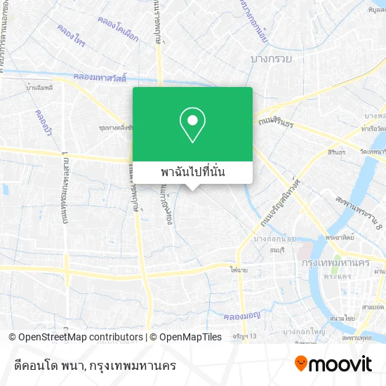 ดีคอนโด พนา แผนที่