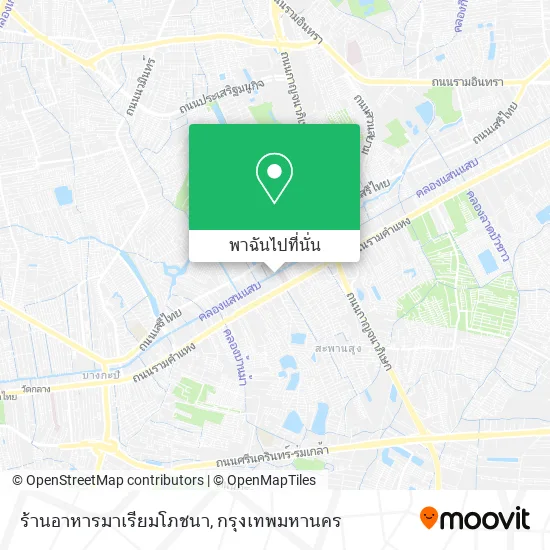 ร้านอาหารมาเรียมโภชนา แผนที่