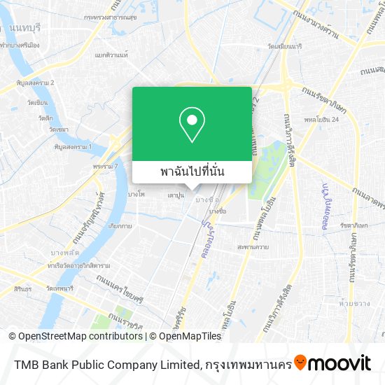 TMB Bank Public Company Limited แผนที่