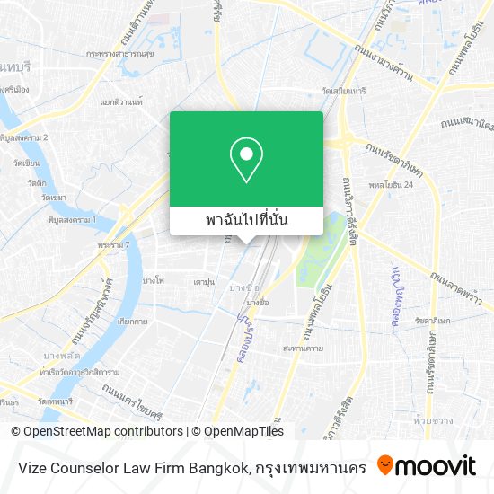 Vize Counselor Law Firm Bangkok แผนที่