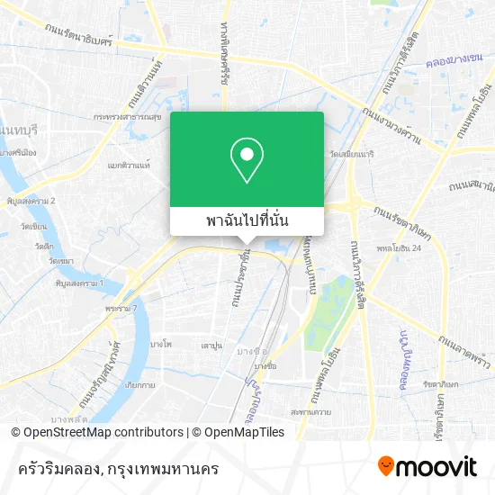 ครัวริมคลอง แผนที่