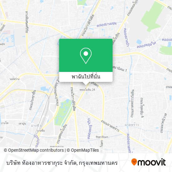 บริษัท ห้องอาหารซากุระ จำกัด แผนที่