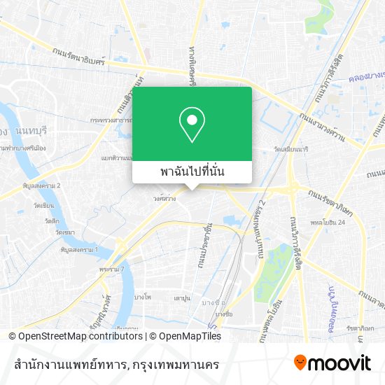 สำนักงานแพทย์ทหาร แผนที่