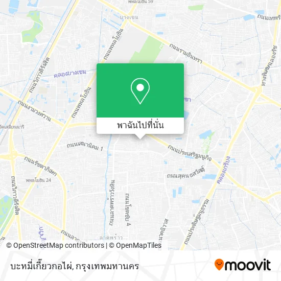 บะหมี่เกี๊ยวกอไผ่ แผนที่