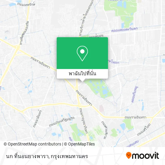 นก ที่นอนยางพารา แผนที่