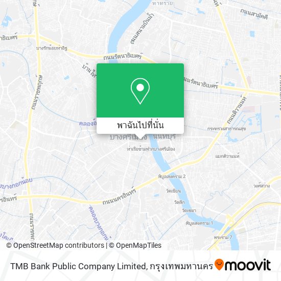 TMB Bank Public Company Limited แผนที่