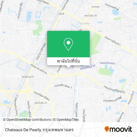 Chateaux De Pearly แผนที่