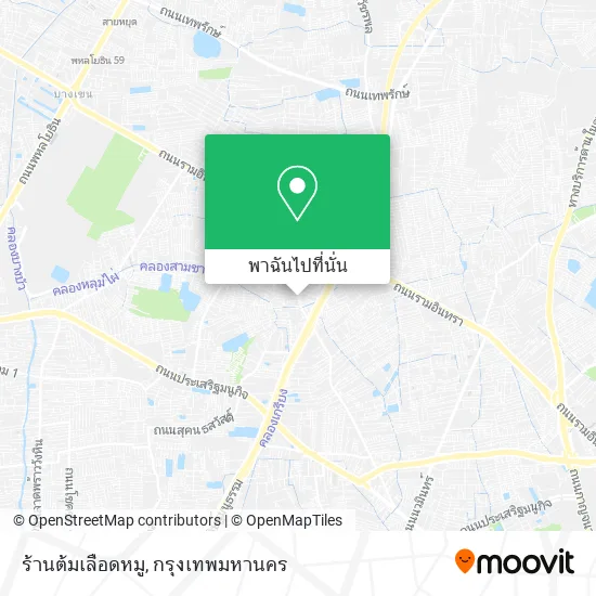 ร้านต้มเลือดหมู แผนที่