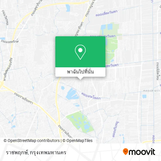 ราชพฤกษ์ แผนที่