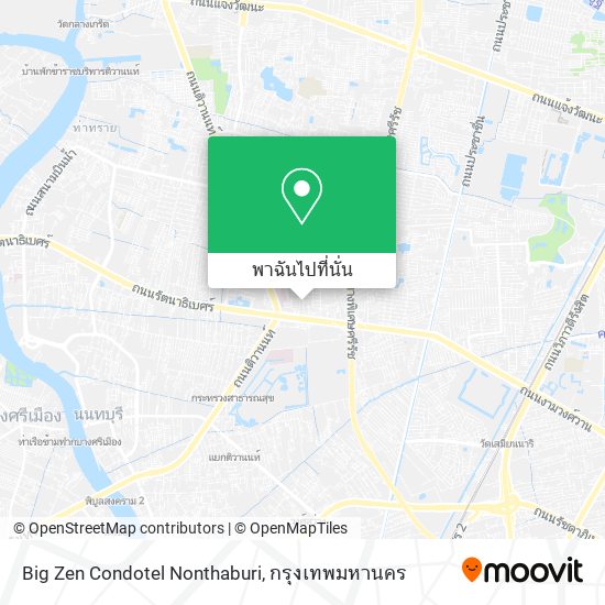 Big Zen Condotel Nonthaburi แผนที่