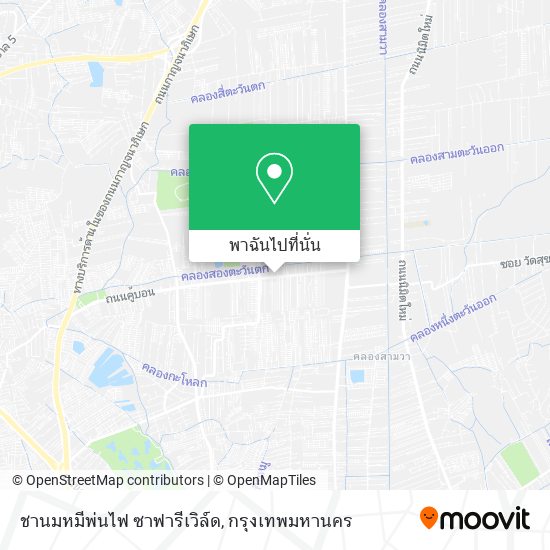 ชานมหมีพ่นไฟ ซาฟารีเวิล์ด แผนที่