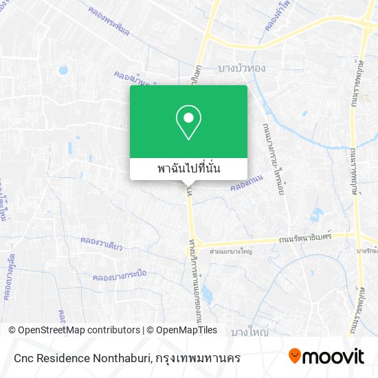 Cnc Residence Nonthaburi แผนที่