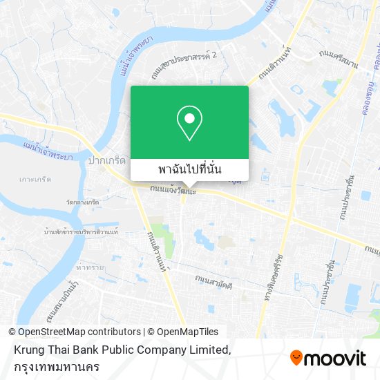 Krung Thai Bank Public Company Limited แผนที่
