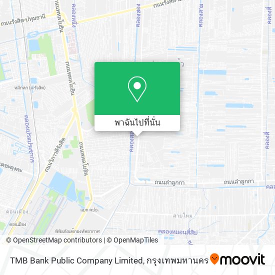 TMB Bank Public Company Limited แผนที่