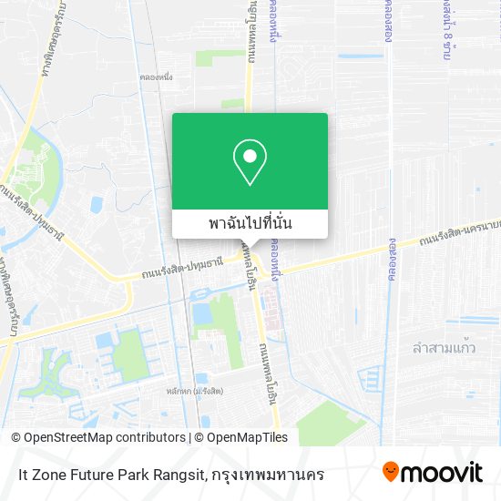 It Zone Future Park Rangsit แผนที่