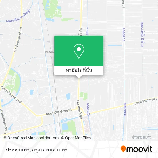 ประธานพร แผนที่