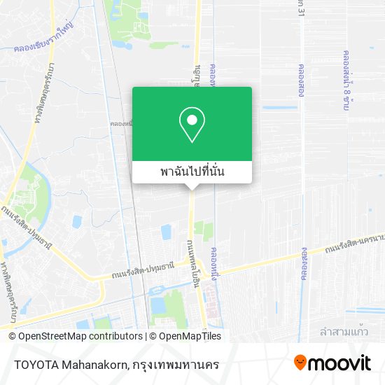 TOYOTA Mahanakorn แผนที่
