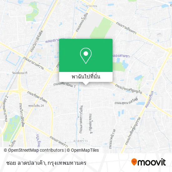 ซอย ลาดปลาเค้า แผนที่