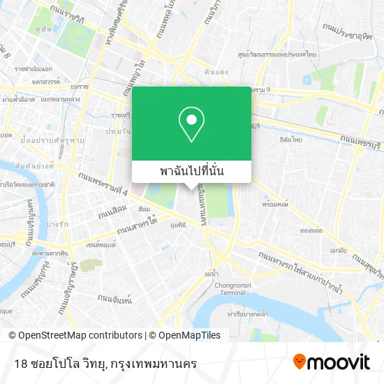 18 ซอยโปโล วิทยุ แผนที่