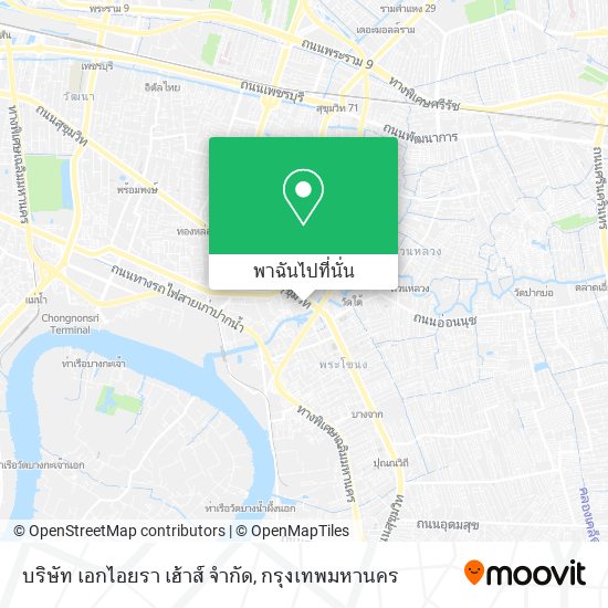 บริษัท เอกไอยรา เฮ้าส์ จำกัด แผนที่