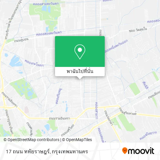 17 ถนน หทัยราษฎร์ แผนที่