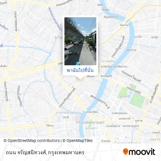 ถนน จรัญสนิทวงศ์ แผนที่