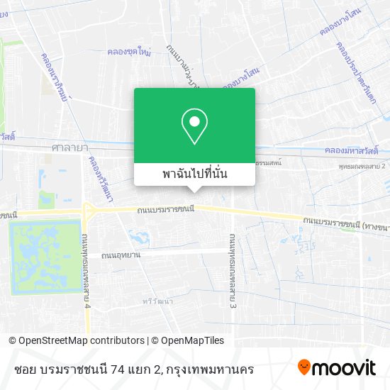 ซอย บรมราชชนนี 74 แยก 2 แผนที่