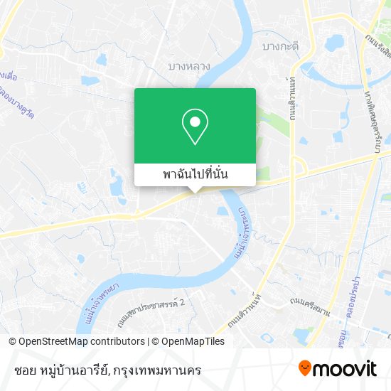 ซอย หมู่บ้านอารีย์ แผนที่