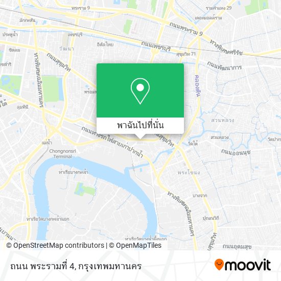 ถนน พระรามที่ 4 แผนที่