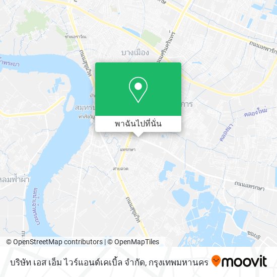 บริษัท เอส เอ็ม ไวร์แอนด์เคเบิ้ล จํากัด แผนที่