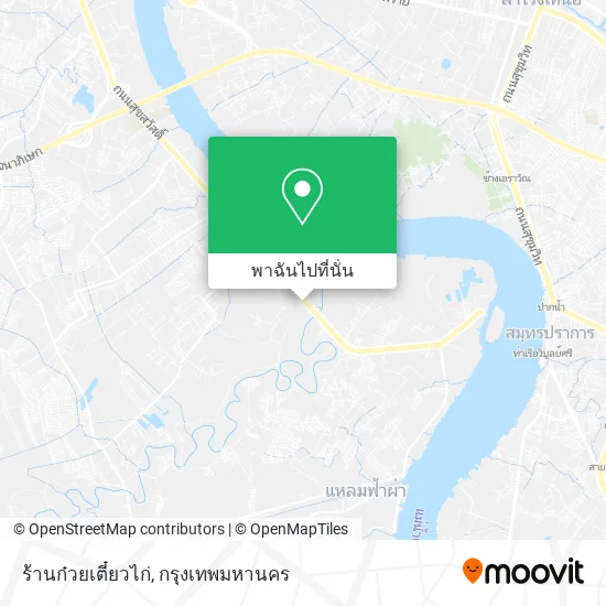 ร้านก๋วยเตี๋ยวไก่ แผนที่