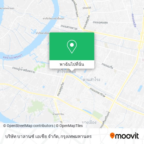 บริษัท บาลานซ์ เอเชีย จํากัด แผนที่