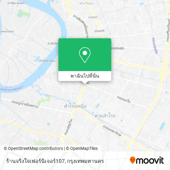 ร้านจริงใจเฟอร์นิเจอร์107 แผนที่