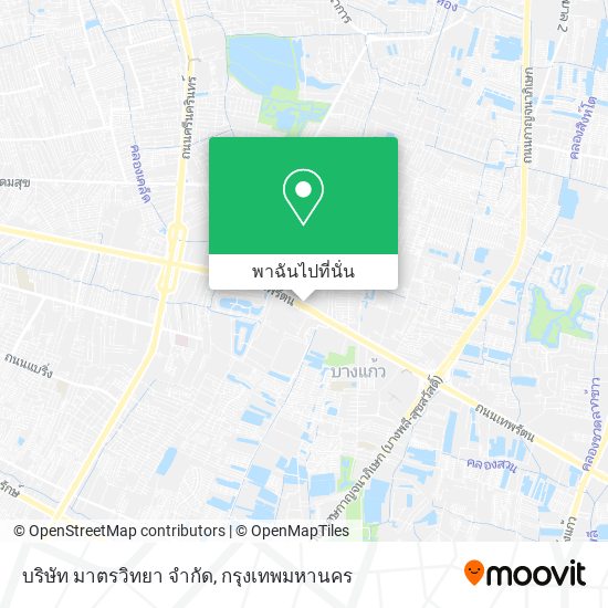 บริษัท มาตรวิทยา จํากัด แผนที่