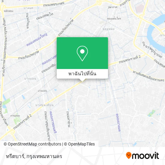 ทรีตบาร์ แผนที่