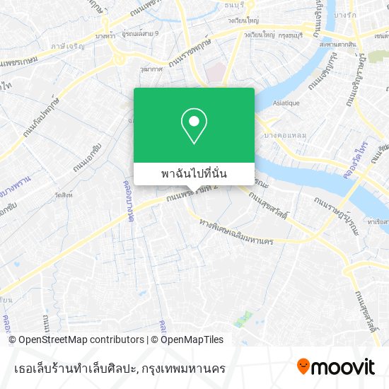 เธอเล็บร้านทําเล็บศิลปะ แผนที่