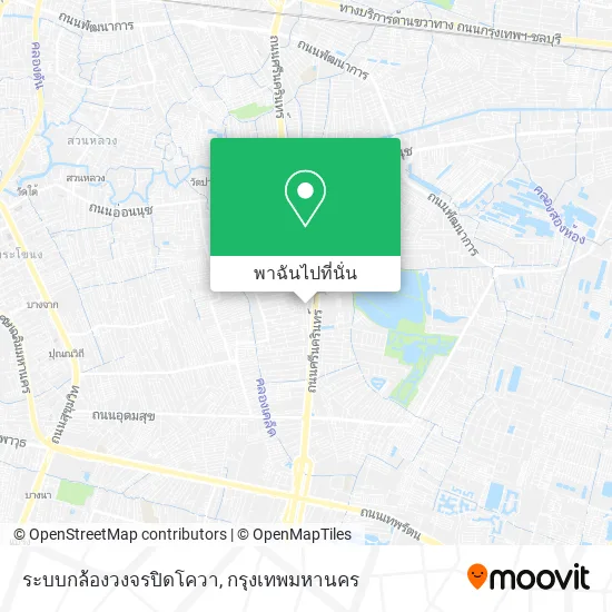 ระบบกล้องวงจรปิดโควา แผนที่