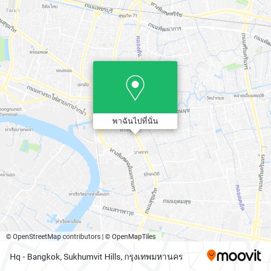 Hq - Bangkok, Sukhumvit Hills แผนที่